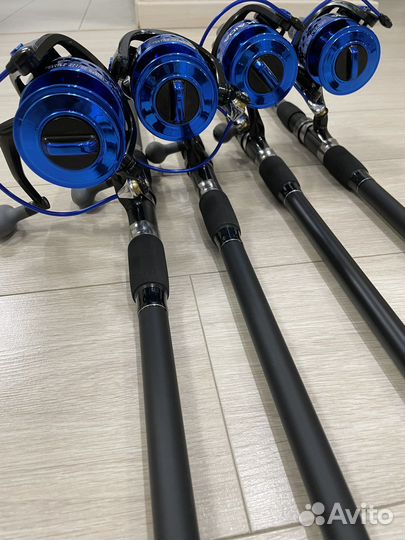 Профессиональный карповый комплект Kaida 4+4