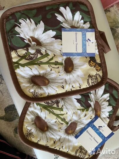 Прихватки для кухни 2 шт новые