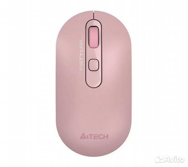 Беспроводная мышь A4Tech Fstyler FG20, розовый