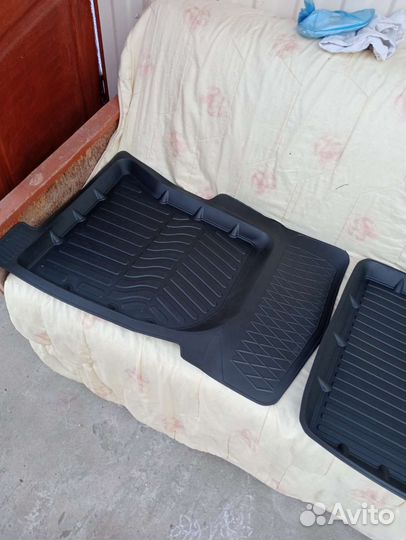 Автомобильные коврики резиновые приора