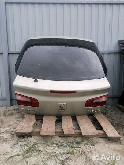 Крышка багажника рено лагуна 2 лифтбек