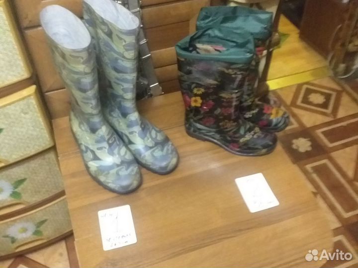 Женские резиновые сапоги36