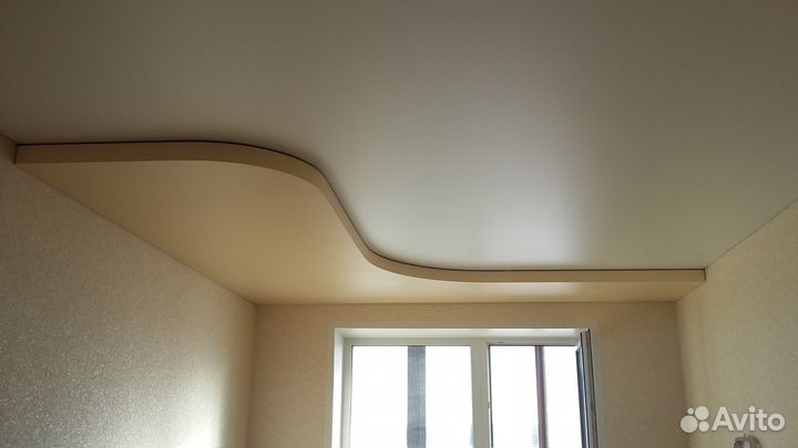 Натяжные потолки под ключ(без посредников,замер)