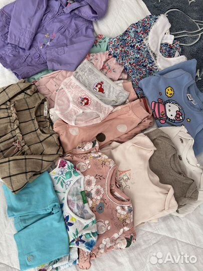 Пакет одежды для девочки 86 92 см