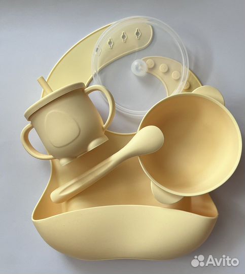 Детская посуда силиконовая