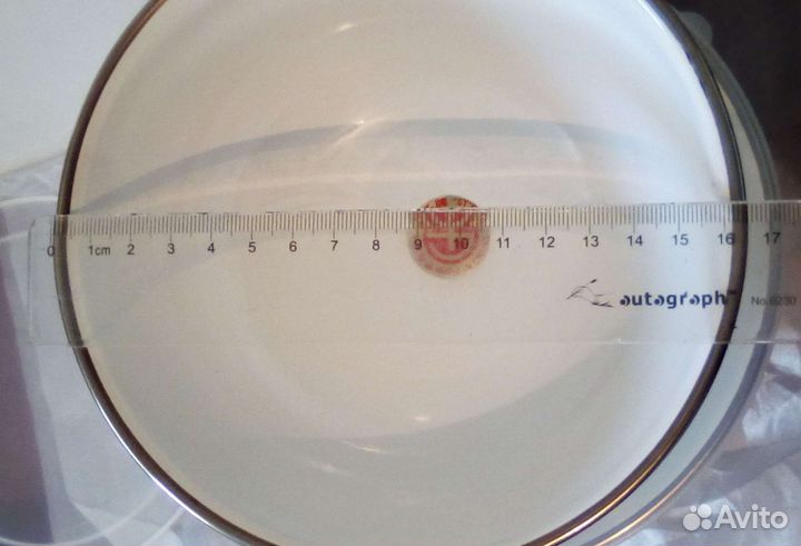 Набор эмалированных мисок с пластиковой крышкой