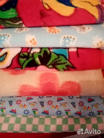 Плед к, одеялки, детские б/у