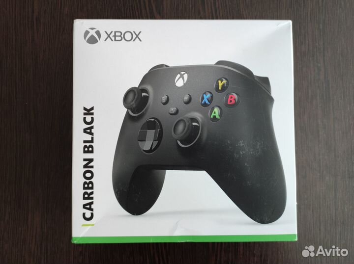 Геймпад для Xbox Microsoft Carbon Black, новый