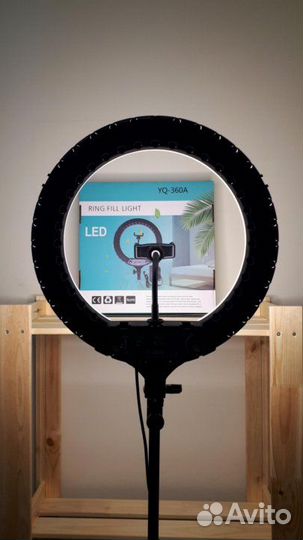 Кольцевая лампа. Новая, не бу