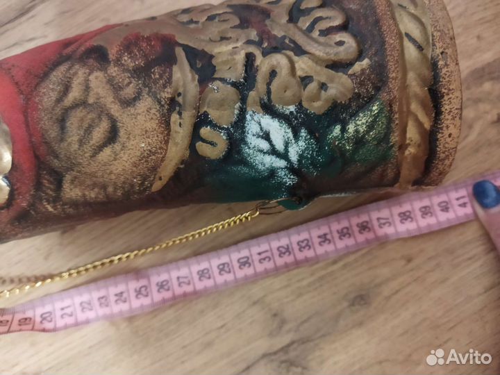 Сувенир из Грузии-Рог из глины