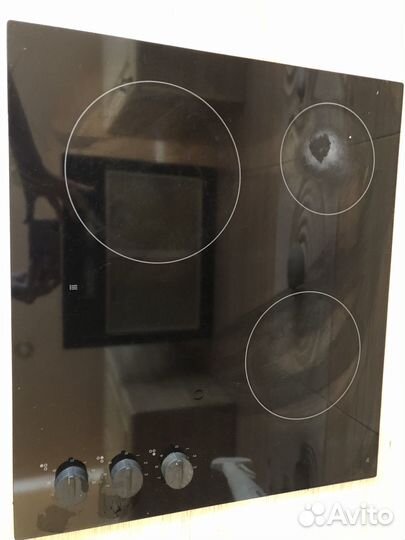 Варочная панель, раковина, кран, столешница