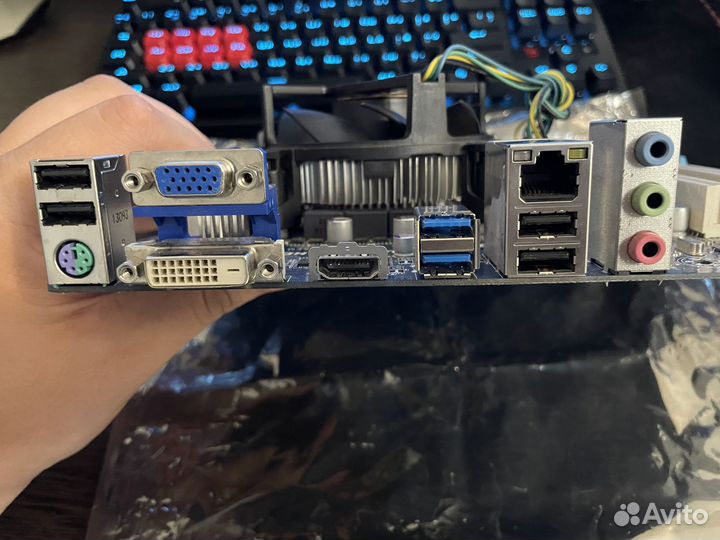 Материнская плата LGA 1155 + i5-3340 + озу + SSD