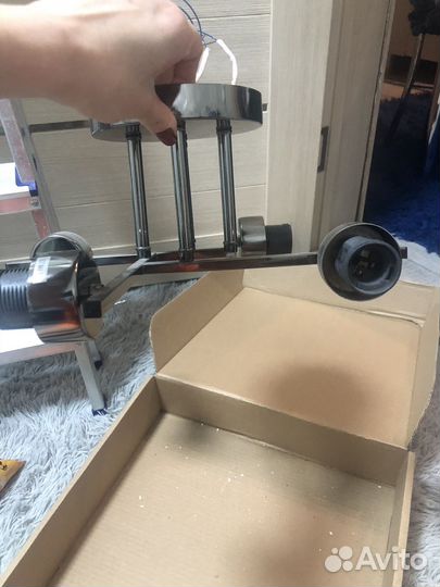 Люстра потолочная бу