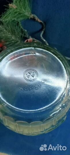 Ваза стекло СССР