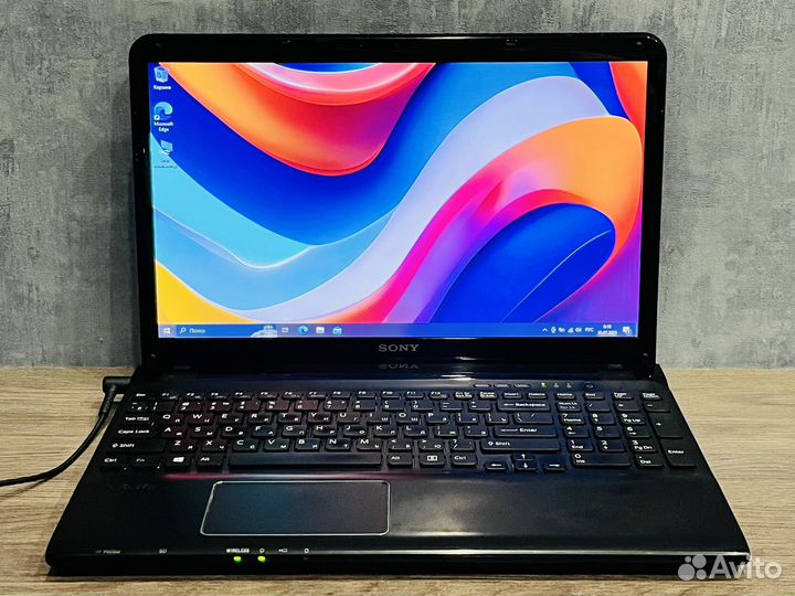 Sony vaio 15,6“/i3-3110m/8gb озу/SSD 120gb