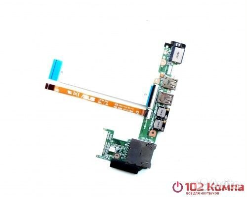 Плата кнопки включения, LAN/USB/MIC/CR для нетбука