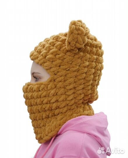 Балаклава плюшевая