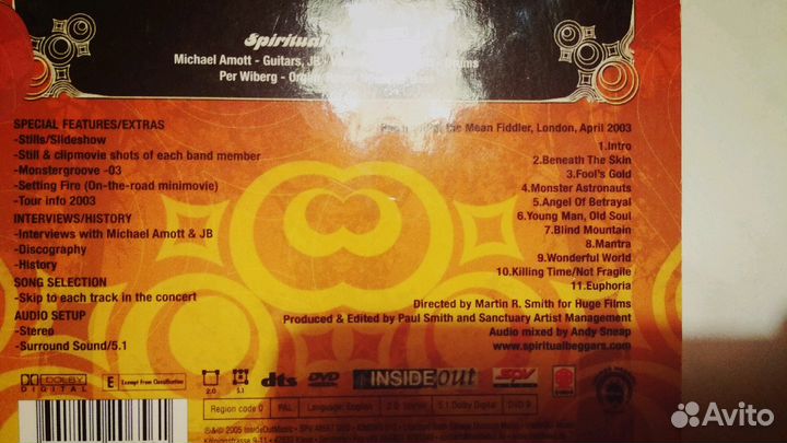 DVD концертов и клипов разных метал команд и не то