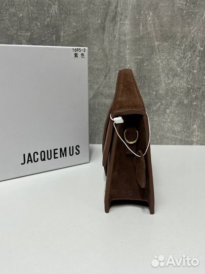 Сумка женская jacquemus замшевая люкс