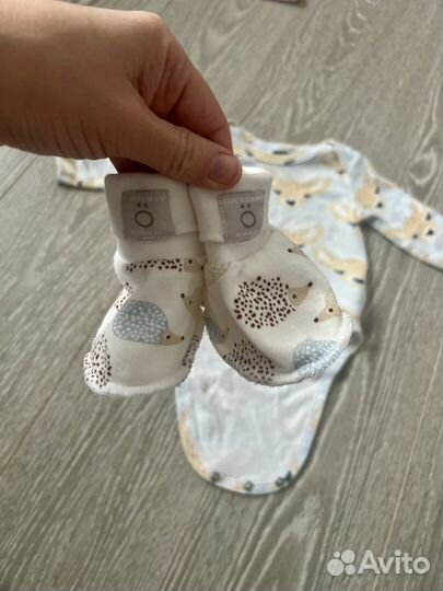 Боди и пинетки Mjolk с 1 мес