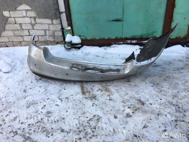 Бампер задний Skoda Rapid 2012