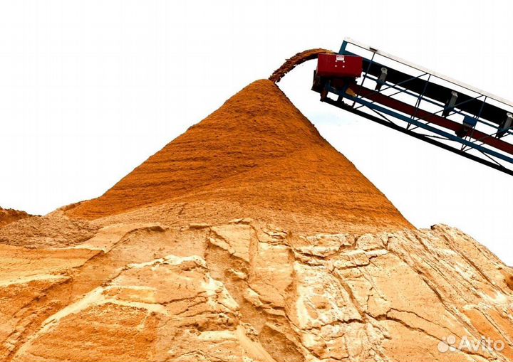 Песок с карьера