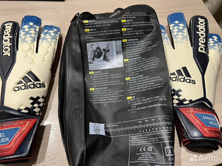 Вратарские перчатки Adidas predator