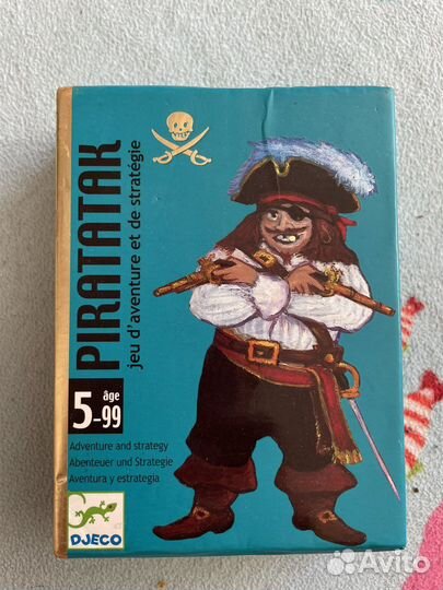 Djeco Пират карточная игра