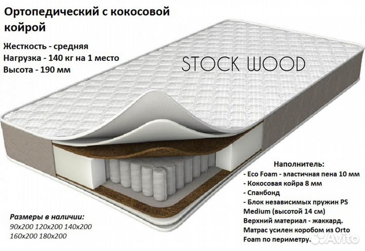 Матрасы новые