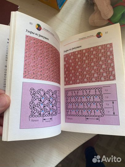 Книга для вязания ключком