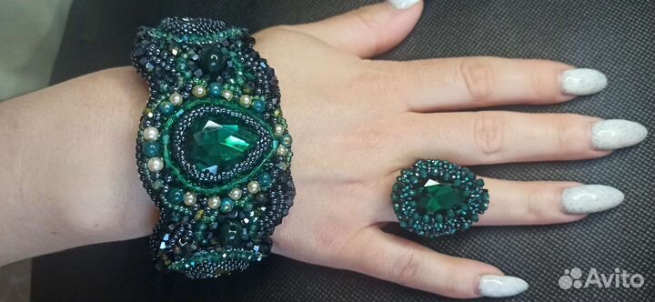 Брошь ручной работы