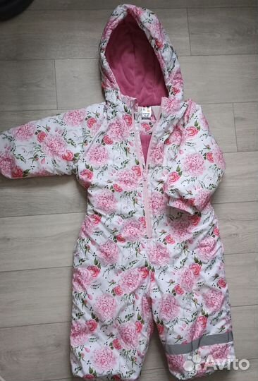 Зимний комбинезон для девочки, в подарок куома