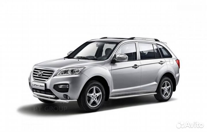 Защита порогов lifan X60 2012