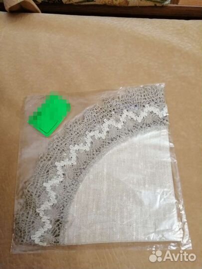 Салфетка лен новая