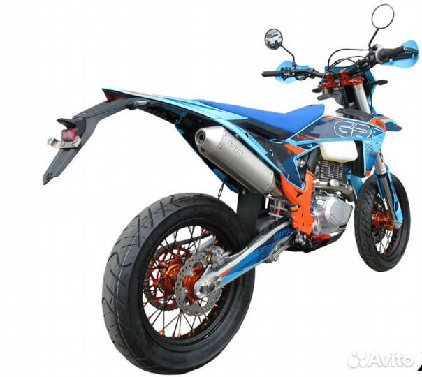 Мотоцикл GR8 F450L (4T NC450S EFI) Motard (2024 г