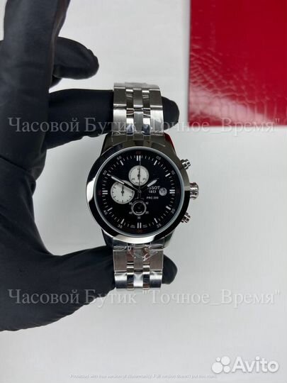 Часы Tissot PRS 200 хронограф 43мм
