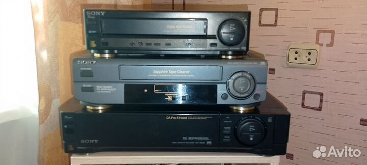 Видеомагнитофоны sony