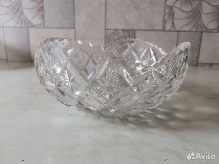 Салатница Салатник Конфетница Хрусталь СССР