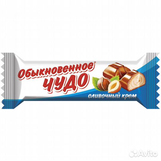 Вафельные конфеты Обыкновенное чудо Сливочное 55г