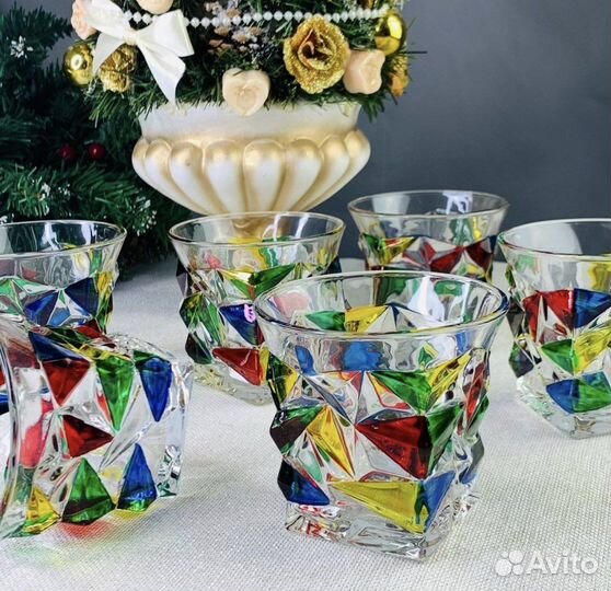 Стаканы в стиле Dior