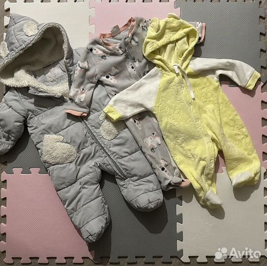 Детские вещи пакетом на 3-6мес