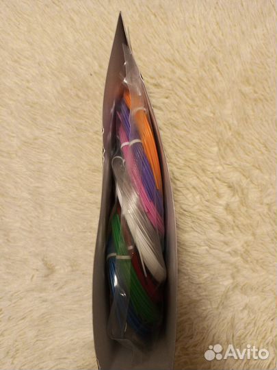 Пластик для 3D-ручки Cactus 12 цветов 10 м