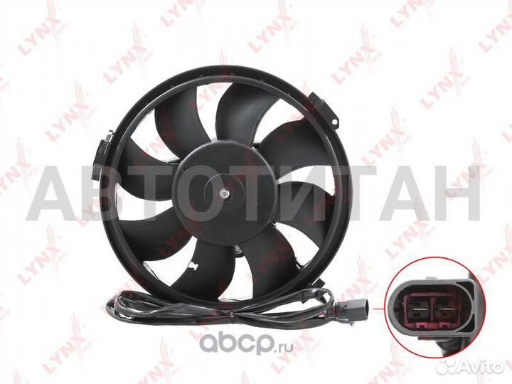 Вентилятор радиатора audi A4 2.4-2.8 97-00 / A6 1