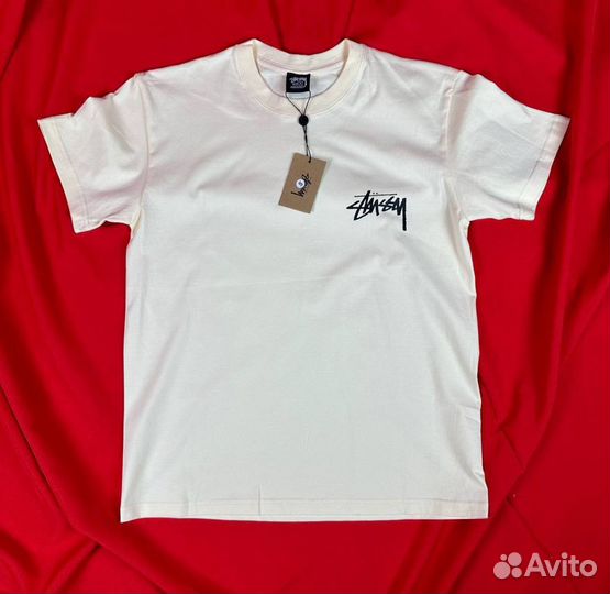 Футболки Stussy (Черные, белые, молочные)