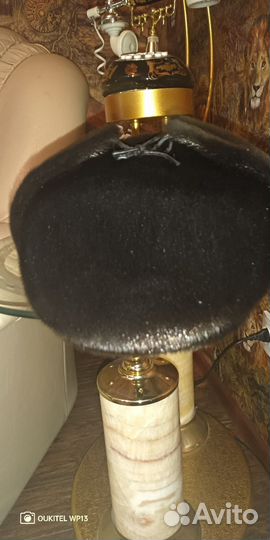 Зимняя кепка из нерпы