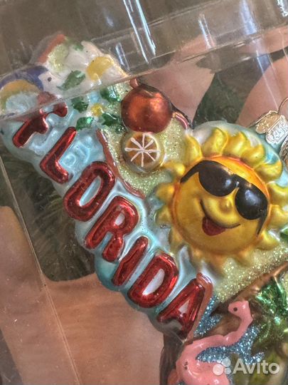 Коллекционная елочная игрушка