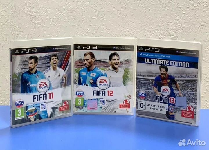 Ассортимент fifa на PS3