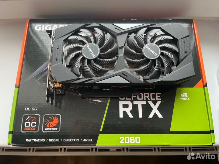 Видеокарта gigabyte rtx 2060