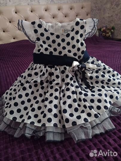 Платье для девочки 92