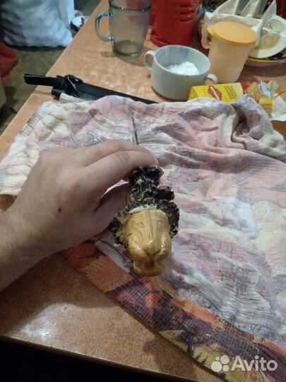 Нож пчак кованый